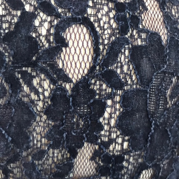 🎉Blue Floral Lace Dress - Picture 6 of 8